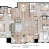 Floor plan: Champlain with Sunroom