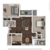 Floor plan: B2-Asher