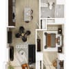 Floor plan: 1 Bed/1 Bath-A3