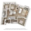 Floor plan: C3A