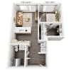 Floor plan: Plan A1G