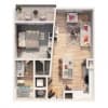 Floor plan: A1C