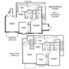 Floor plan: 2 Bedroom
