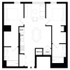 Floor plan: B3 - Furnished