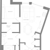 Floor plan: One Bedroom H