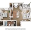Floor plan: Pinecrest B