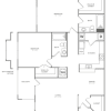 Floor plan: Bartlett with Bay (1052 SF)