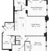 Floor plan: 2 BR Den 2Q