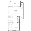 Floor plan: Studio