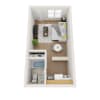 Floor plan: Cozy Studio Apartment