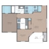 Floor plan: A1 - Chesterfield Classic