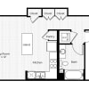 Floor plan: Botanica - 1AS