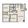 Floor plan: C1