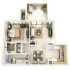 Floor plan: The Ocotillo
