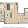 Floor plan: Studio B