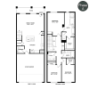 Floor plan: The Townhomes Plan 3A