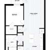Floor plan: 1 Bed/1 Bath-C3-W