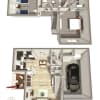 Floor plan: 2 Bed 2.5 Bath Townhome