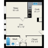 Floor plan: A6