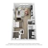 Floor plan: C1A - Studio