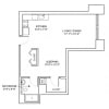 Floor plan: Studio