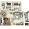 Floor plan: Smoky Mountain