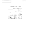 Floor plan: U1: Calico