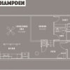 Floor plan: The Hampden