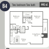 Floor plan: B4
