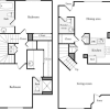 Floor plan: 2 Bedrooms C