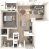 Floor plan: AM20D-ADA