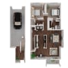 Floor plan: Mazama 2x2