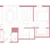 Floor plan: A2 Furnished