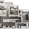 Floor plan: B1R