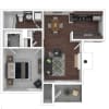 Floor plan: 1A 