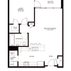 Floor plan: A1 - One Bedroom One Bath