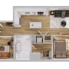 Floor plan: A1D