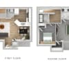 Floor plan: Ashe Juniper Townhome