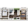 Floor plan: Alma Soco - A1 - 1 Bed | 1 Bath - Premium