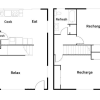 Floor plan: 2x1.5 TH