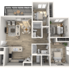 Floor plan: 3X2-1186
