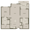 Floor plan: B3B