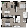 Floor plan: B1.10