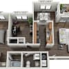 Floor plan: B1R