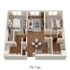 Floor plan: Two Bedroom