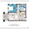 Floor plan: South Ames - High-End Finishes, In-Unit Washer/Dryer, and Private Garage Included
