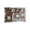Floor plan: Muir 2x1