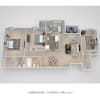 Floor plan: 3 Bedroom