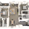 Floor plan: B6-Renovated-I-NoDen