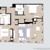 Floor plan: Alcove Two Bedrooms 10 Tier 3